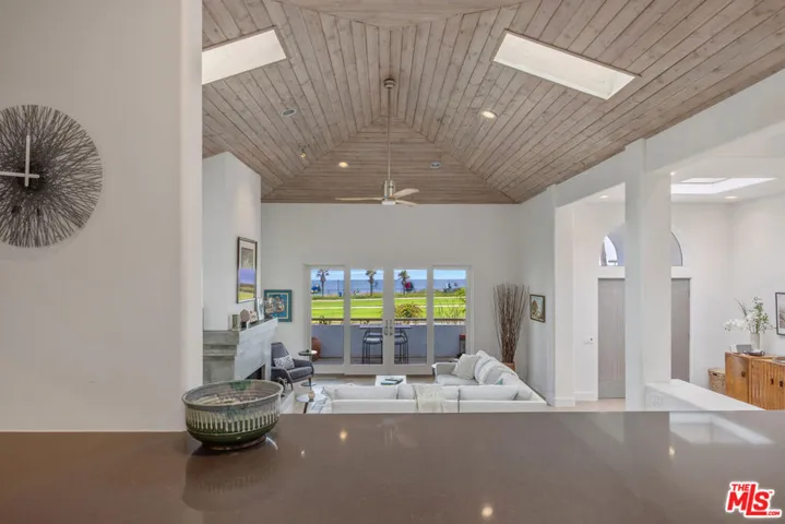 Ocean Colors Fill the Windows,