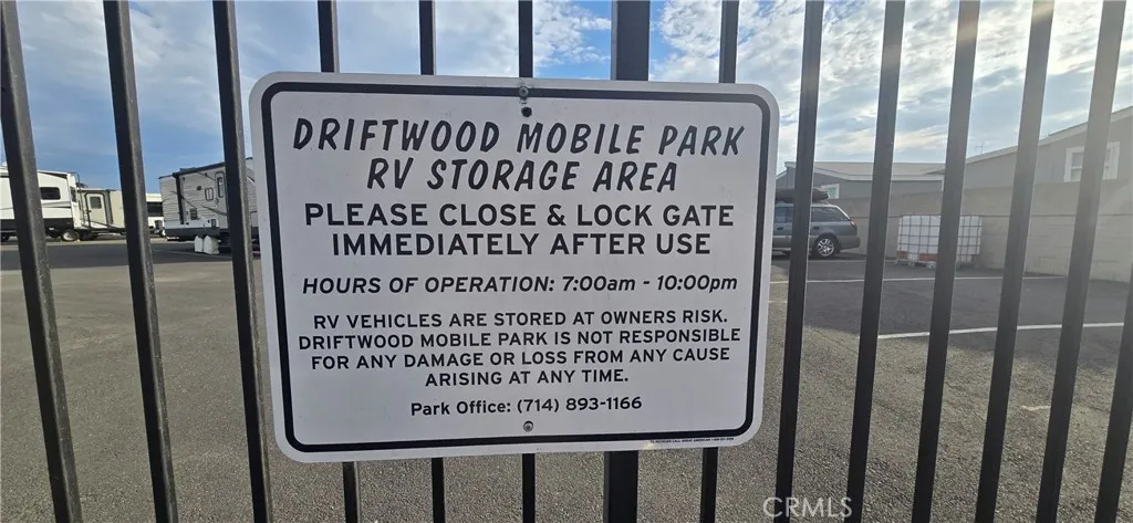 RV storage