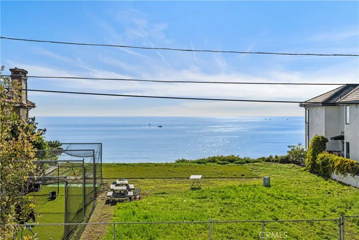 Ocean view from primary bedroom