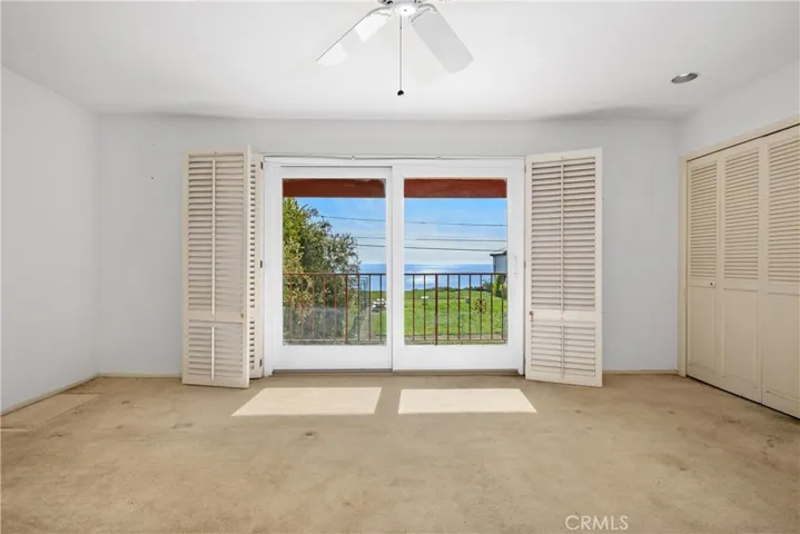 Ocean view from primary bedroom.