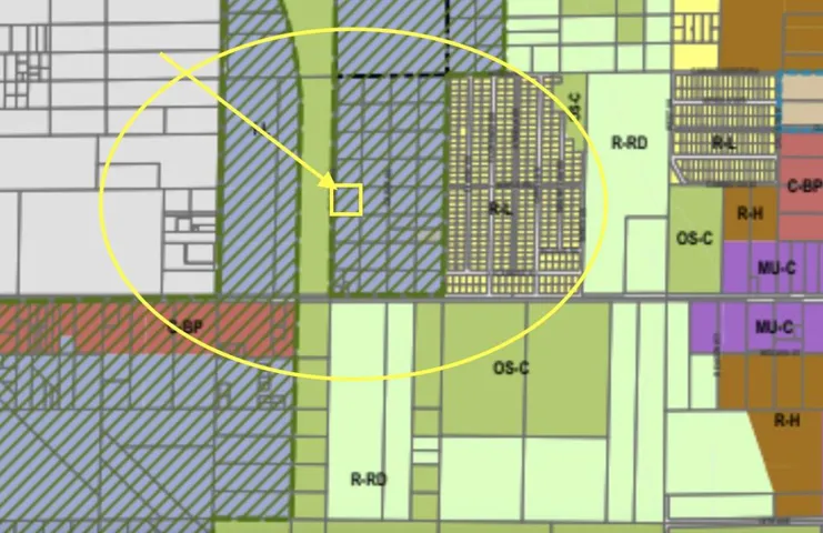 2.5 zoning marked