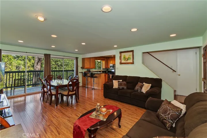 Living Room and Dining Area