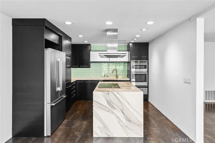 Upgraded chef's kitchen