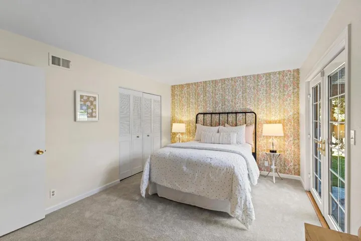 primary suite has two closets [one not shown]