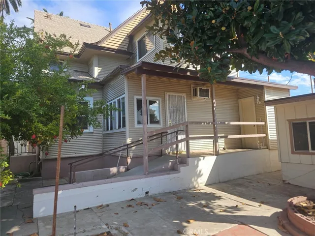 Rear of main building