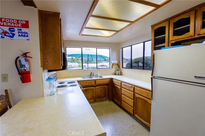 The clubhouse is equipped with a full kitchen so you can have a party or host a meeting.