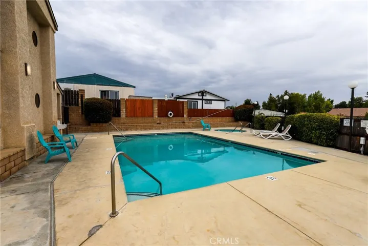 There is a refreshing pool perfect for cooling off during the hot Atascadero summers.
