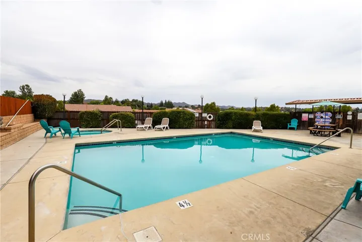 Relax and unwind in the spa or layout around the pool