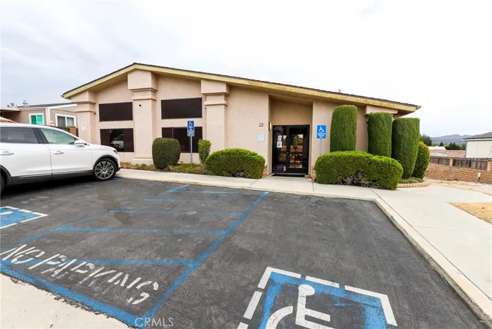 The Lost Oak park has a fantastic clubhouse for the residents. The clubhouse is across the street from the home.