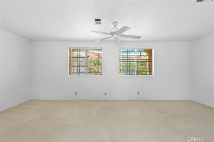 The second bedroom upstairs is huge.
