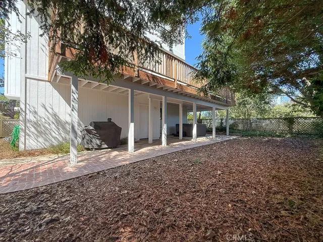 Backyard area, low maintenance