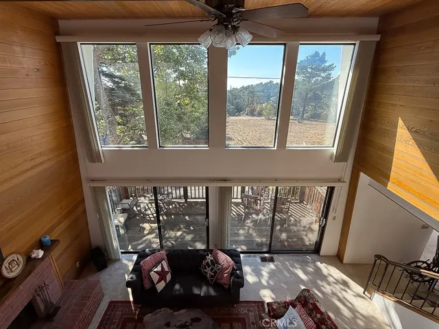 View to Living area from Loft