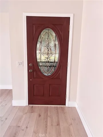Beautiful entry door.