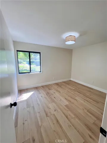 Primary bedroom is a good size