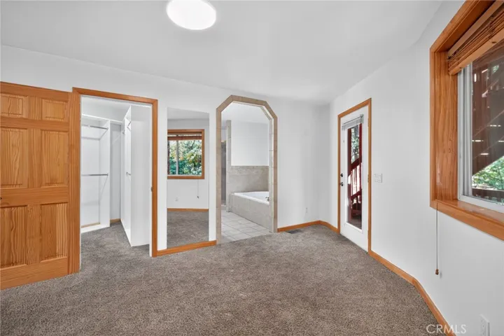 Master bath and Walk in closet
