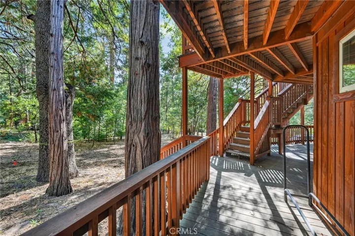 Patio and Stairs