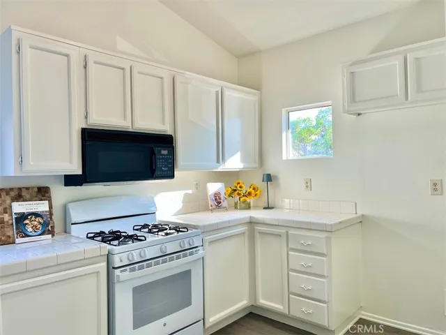 Kitchen with new paint.
