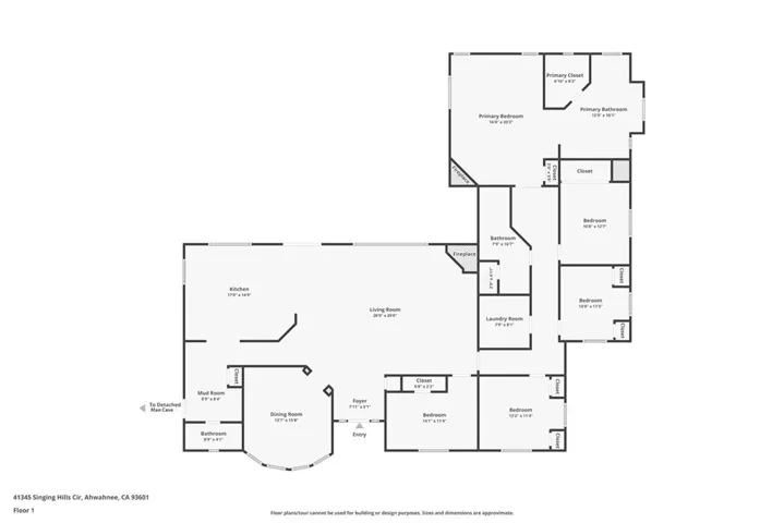 41345 Singing Hills Circle, Ahwahnee, California 93601