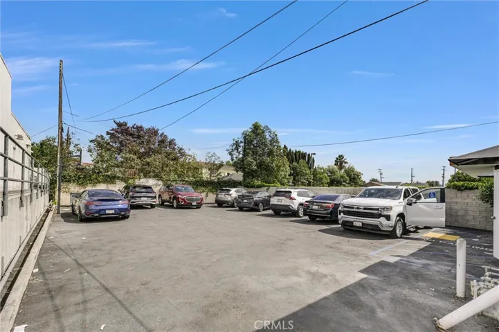 Parking in the back.