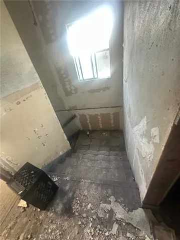 other angle or stairway