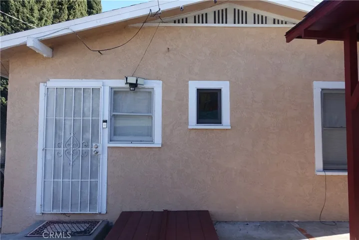 Back door of 622 unit