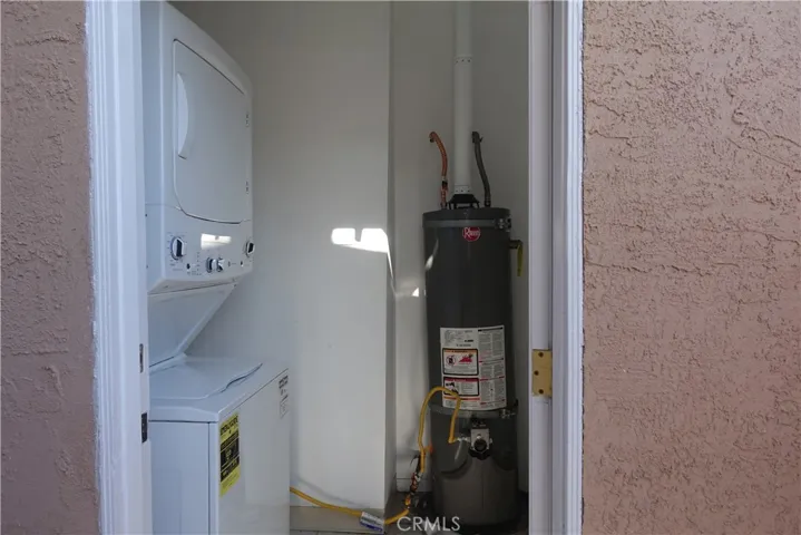 Laundry room for back units