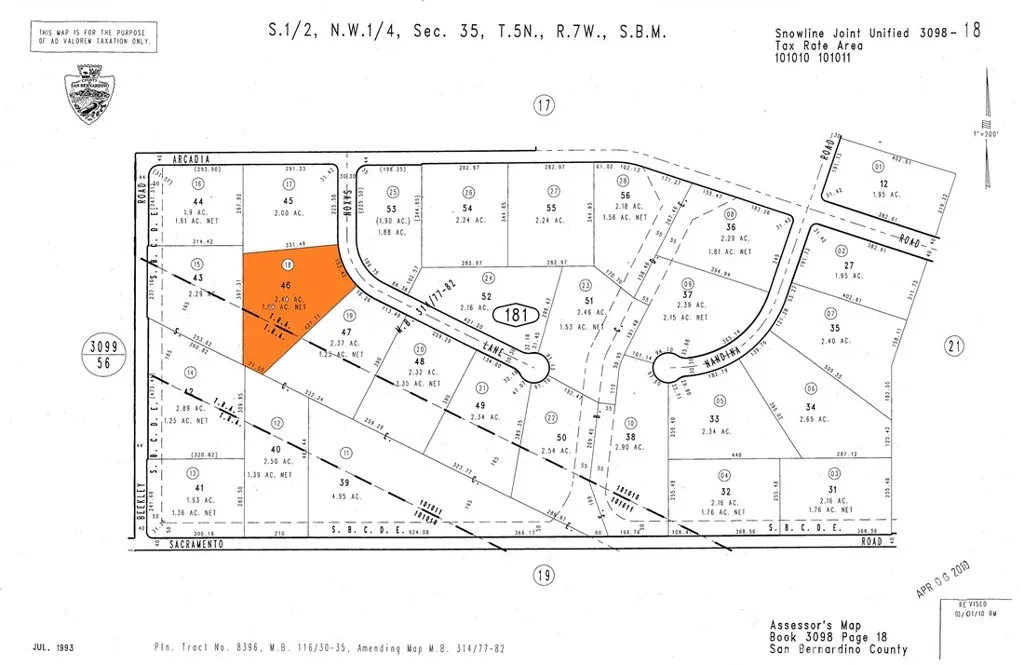 Assessor's Map