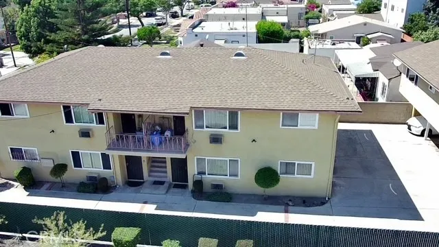 View of Bulding 1 with 4 units.
