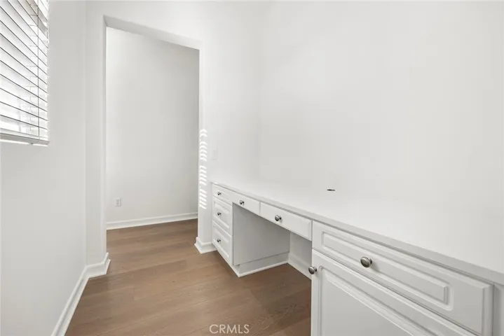 Built-in Desk off the Loft Area