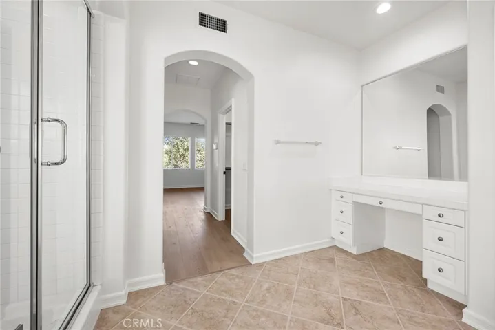 Ensuite with Vanity Area and Walk-in Shower