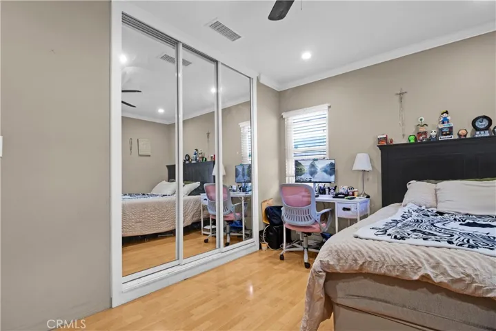 large closet space