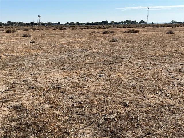 Looking East from property