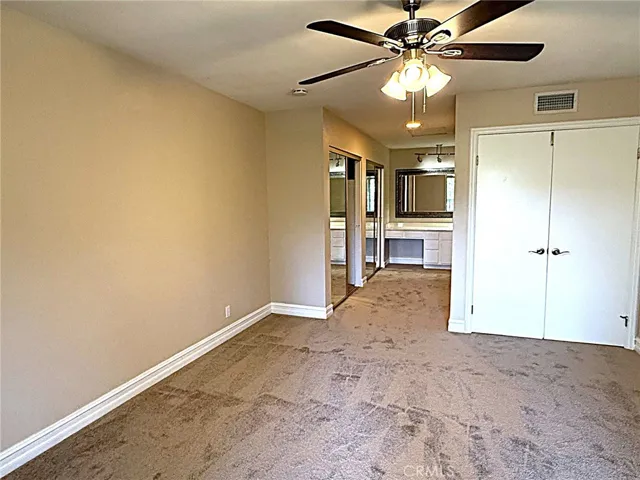Primary that leads into the primary bath area.