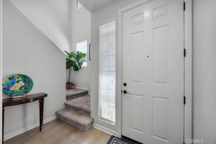 Sundrenched entry