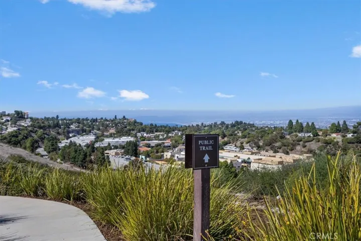 One of the walking trails offered in the community.