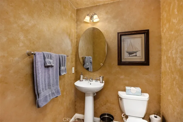 Main floor powder room