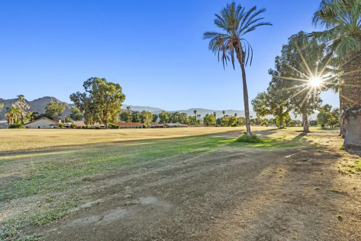 golf course view