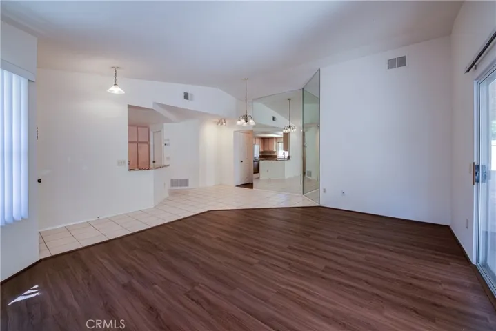 Living Room and Dining Room