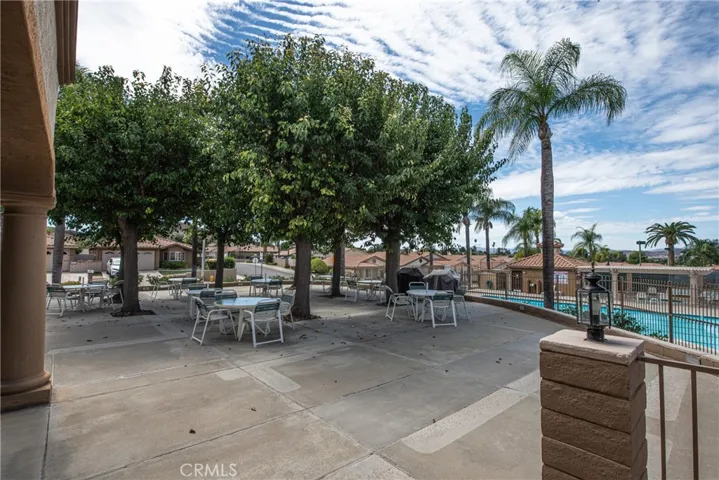 Plenty of outdoor casual space.