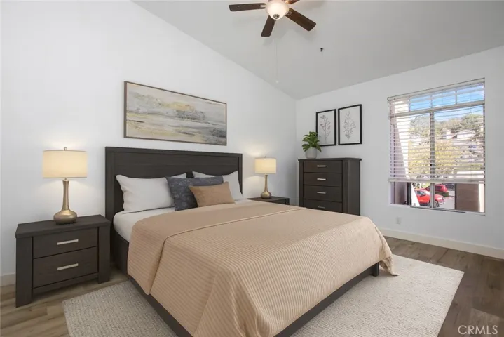 Virtually Staged Bedroom