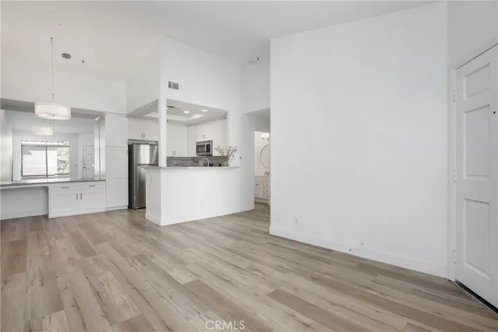 Living Room, Dining Room and Kitchen