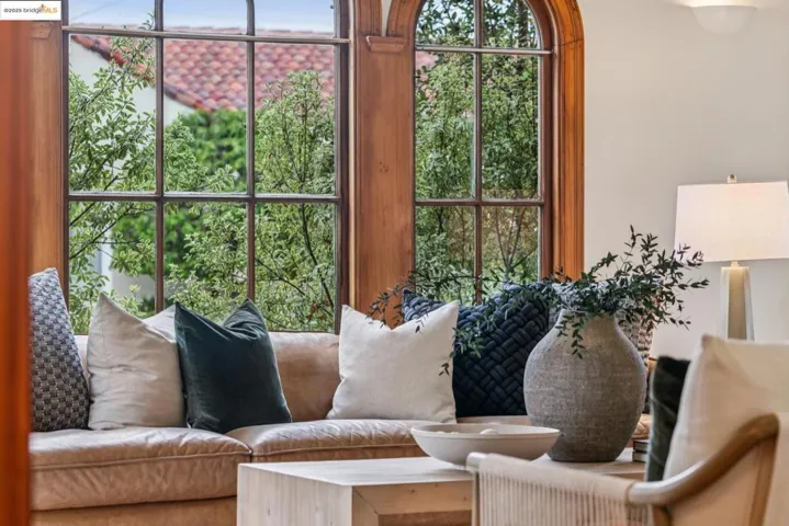 Living area with plenty of natural light