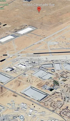 Aerial View Distance to Logistics Airpor