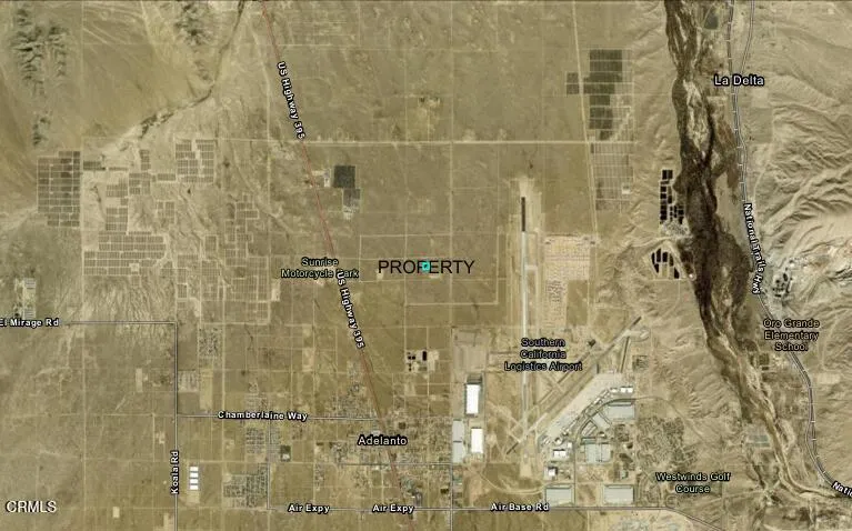 Aerial View Property Highlighted 5