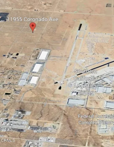 Aerial View Distance to Airport and Fede