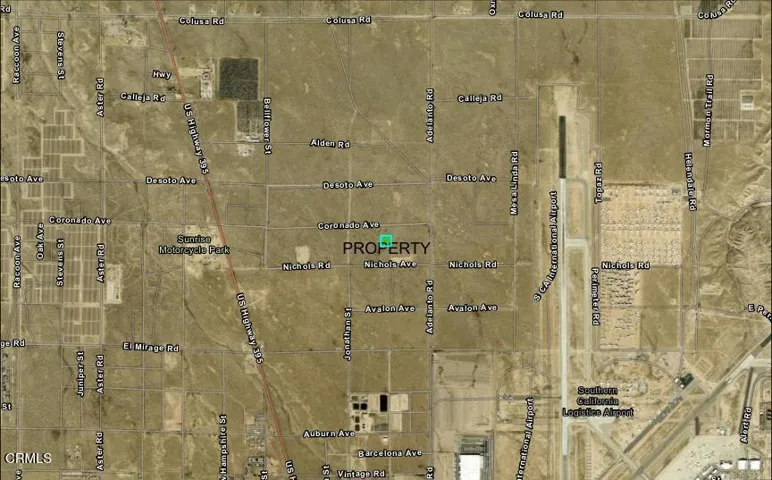 Aerial View Property Highlighted 4