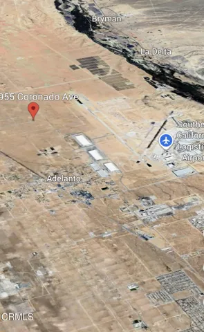 Aerial View Distance to Souther Californ