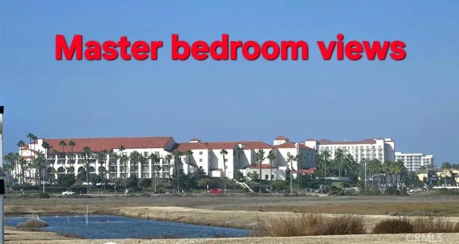 Views from master bedroom of protected Wetlands