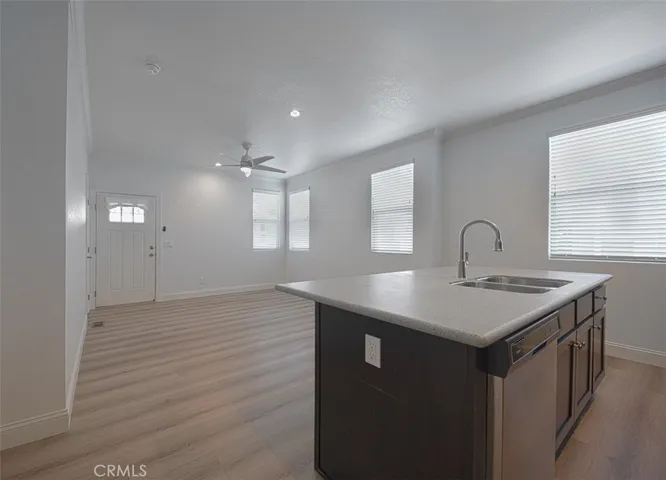 Large kitchen island