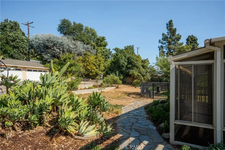 Walkway to Back Gated Area